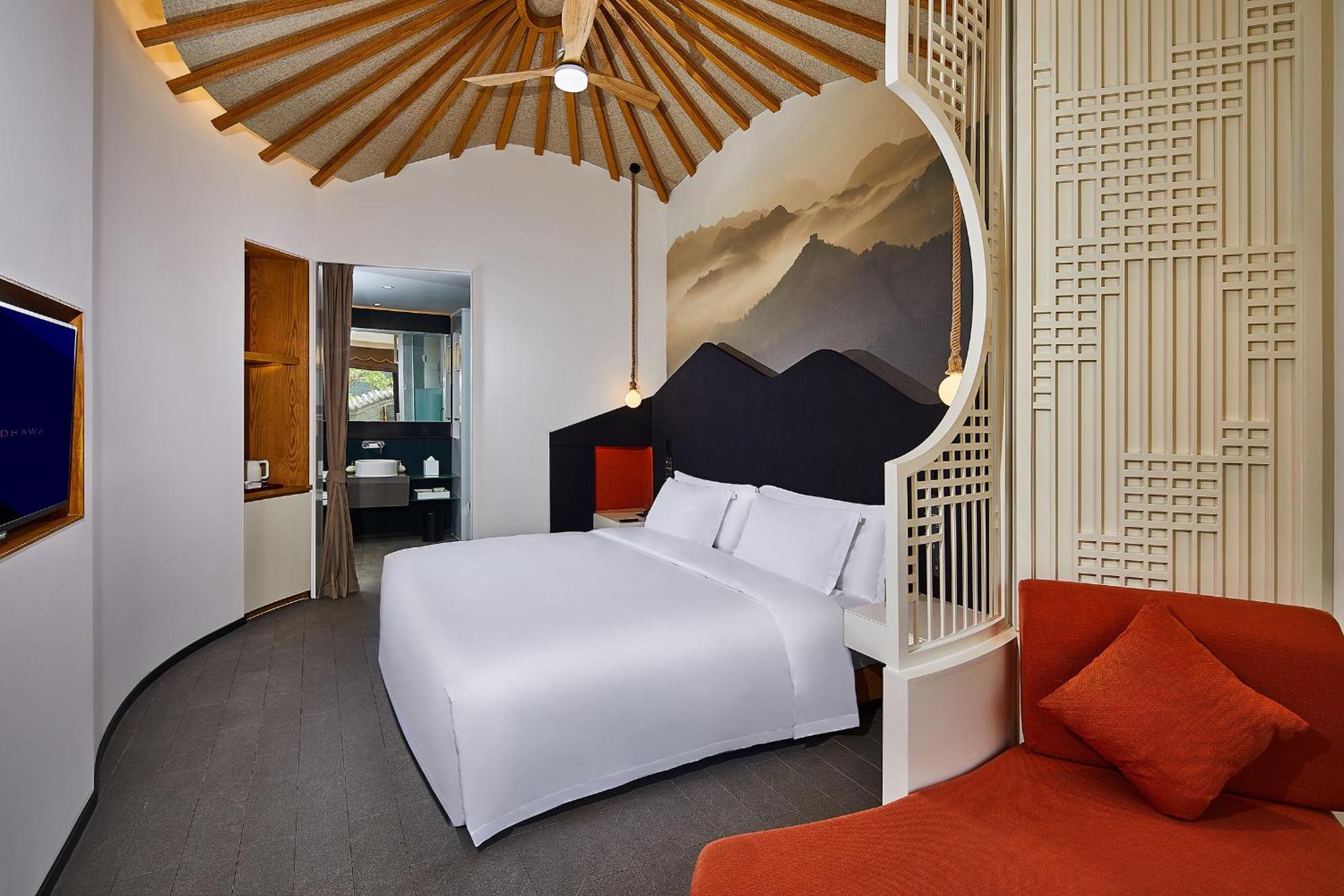 Jinshanling Great Wall Hotel Ченгде Екстериор снимка